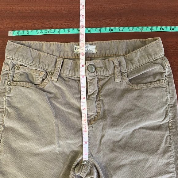 Free People High-Rise Cords Skinny EUC - Picture 4 of 7